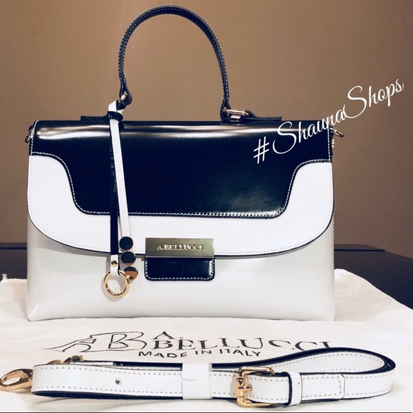 Asia Bellucci Handbags - Asia Bellucci Italian Genuine Leather Bag